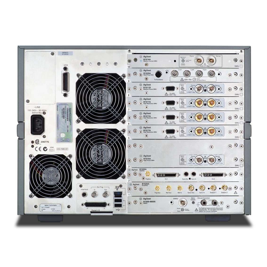 KEYSIGHT B1500A  반도체 파라미터 분석기, 웨이퍼 파라미터 분석기