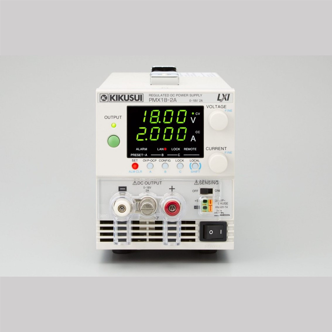 KIKUSUI PMX35-3A  DC파워서플라이 35V/3A, LAN(LXI)/USB/RS232C DC전원공급기