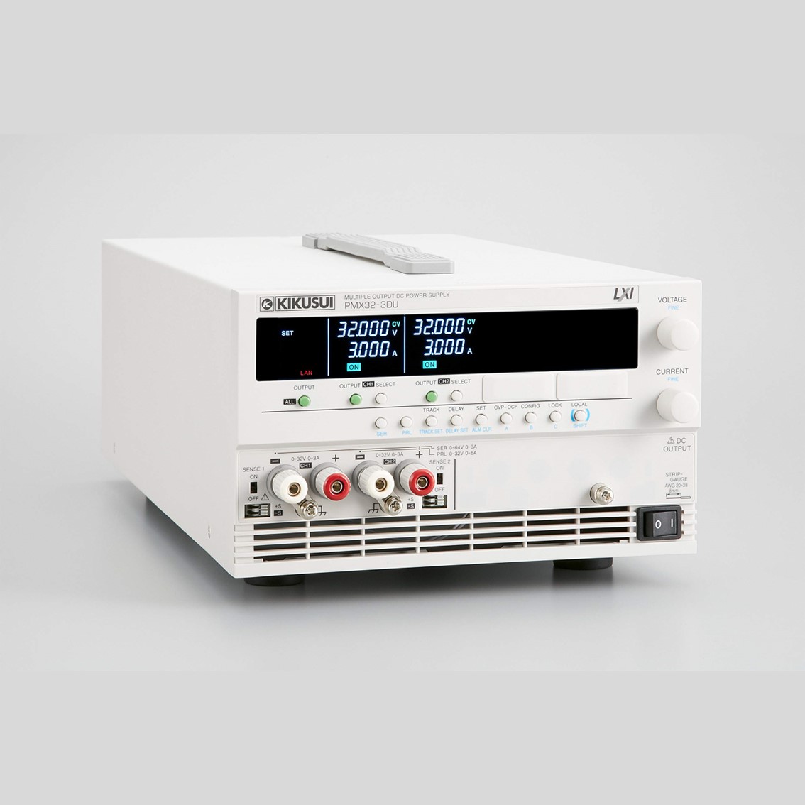 KIKUSUI PMX32-2QU 234V  4채널 DC파워서플라이 32V,2A / 32V,2A / 18V,2.5A / 18V,2.5A INPUT 234V DC전원공급기