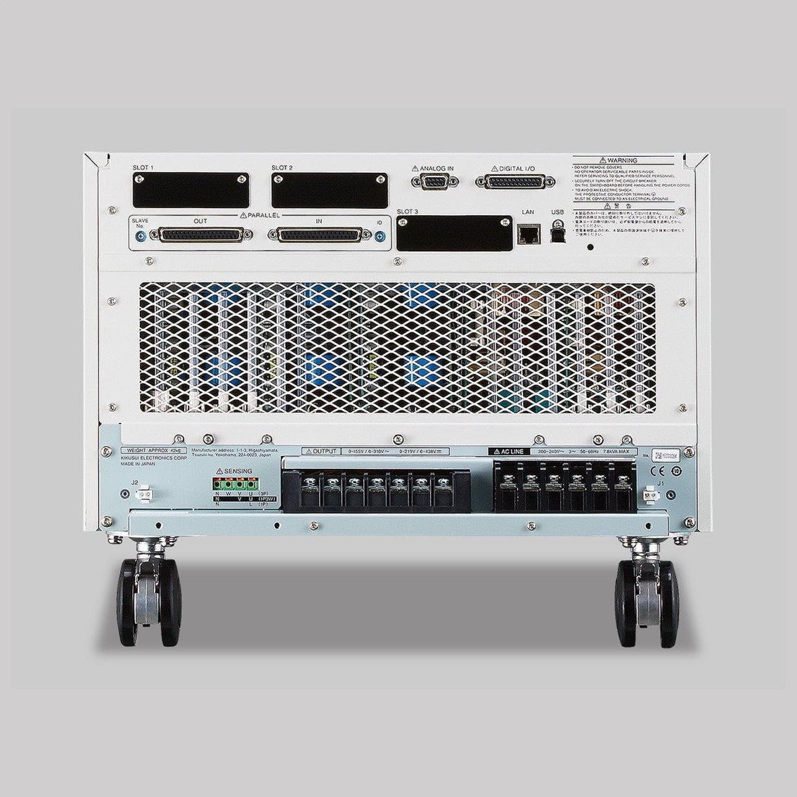 KIKUSUI PCR12000WE2R 3P3W 200V AC,DC파워서플라이 12kVA 3상,3선,200V AC/DC전원공급기