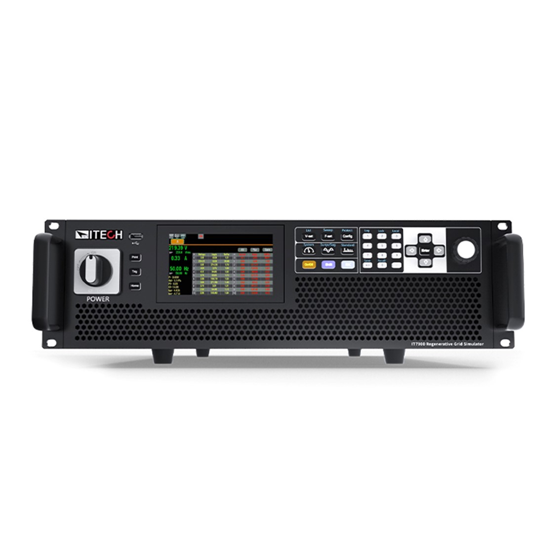 ITECH IT7915P-350-90  회생 AC그리드 시뮬레이터 350V,90A,15KVA,1Φ or 3Φ (6U)