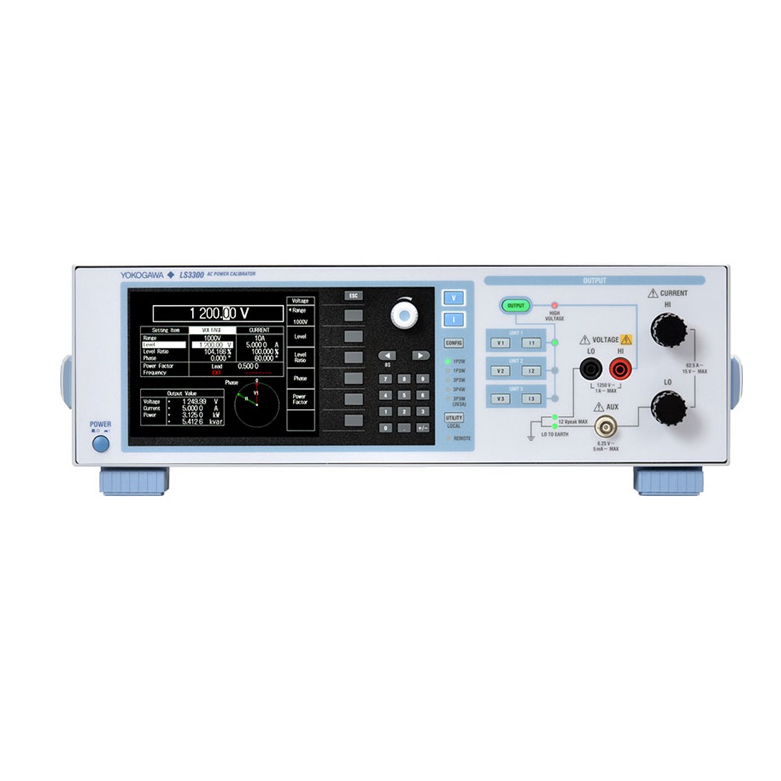 YOKOGAWA LS3300  AC 전원 교정기, 전력측정계측기 교정기, 칼리브레이션