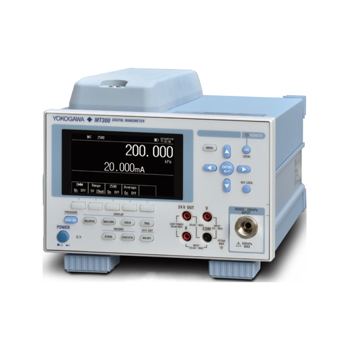 YOKOGAWA MT300  디지털 마노미터, -G03 200kPa Gauge pressure model
