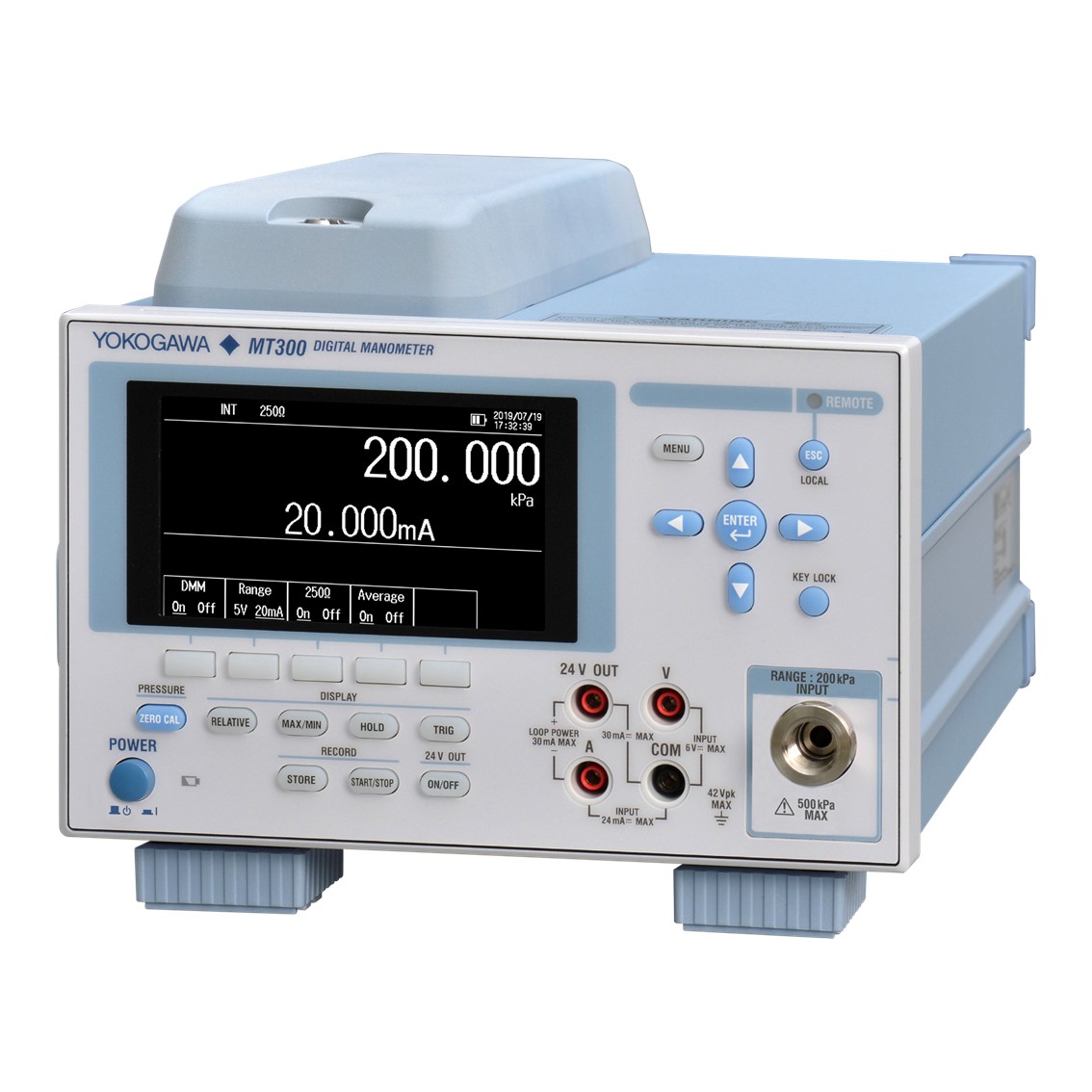 YOKOGAWA MT300-A05 디지탈압력계 700 kPa 절대 압력계 모델