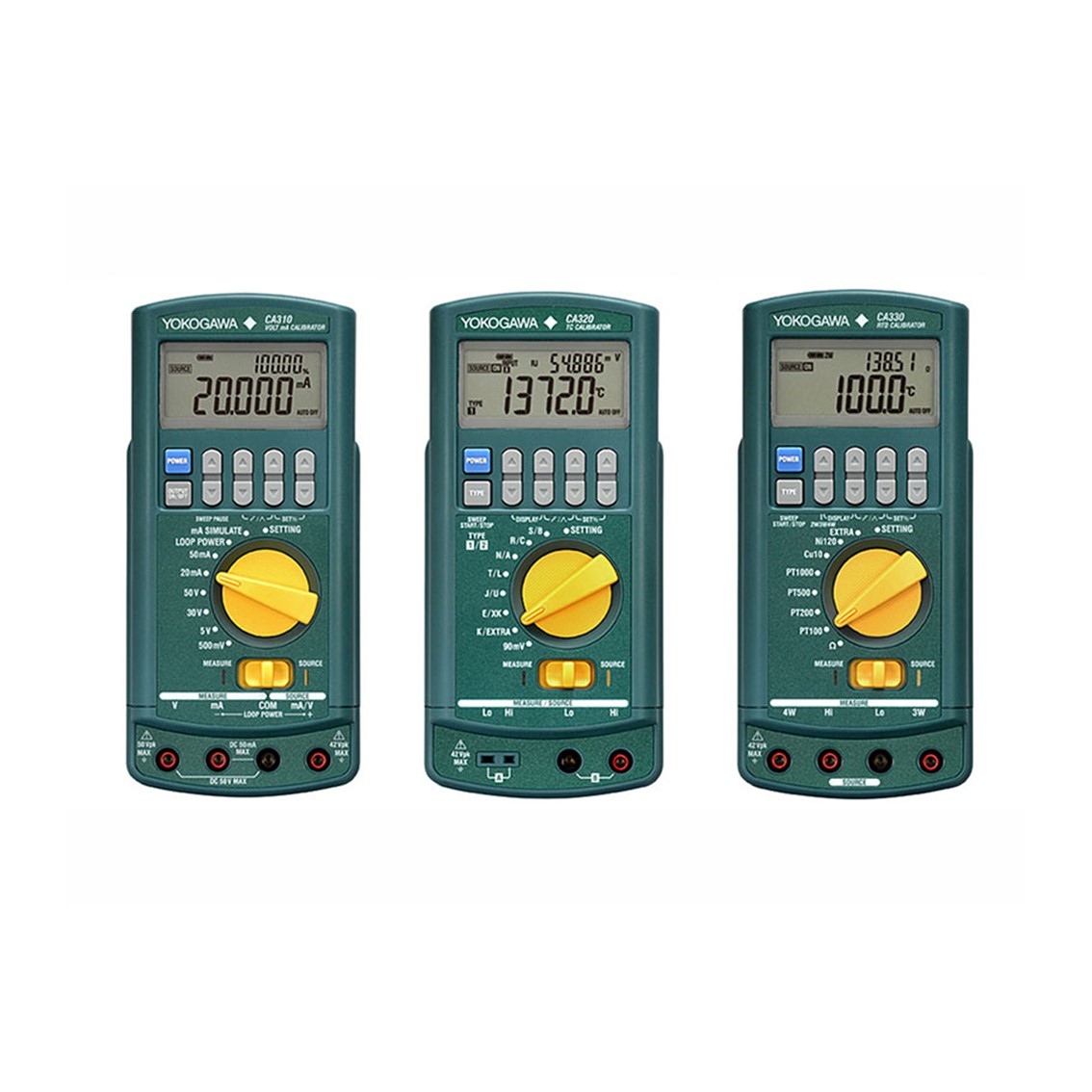 YOKOGAWA CA320  프로세스 캘리브레이터 0.5C, TC16종대응