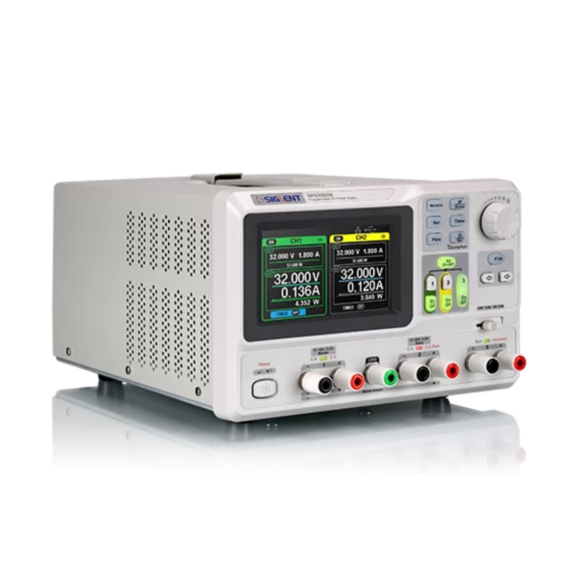 SIGLENT SPD3303X  3채널 프로그래머블 DC파워서플라이32V,3.2AX2, 2.5V,3.3V,5V,3A,1mV,1mV