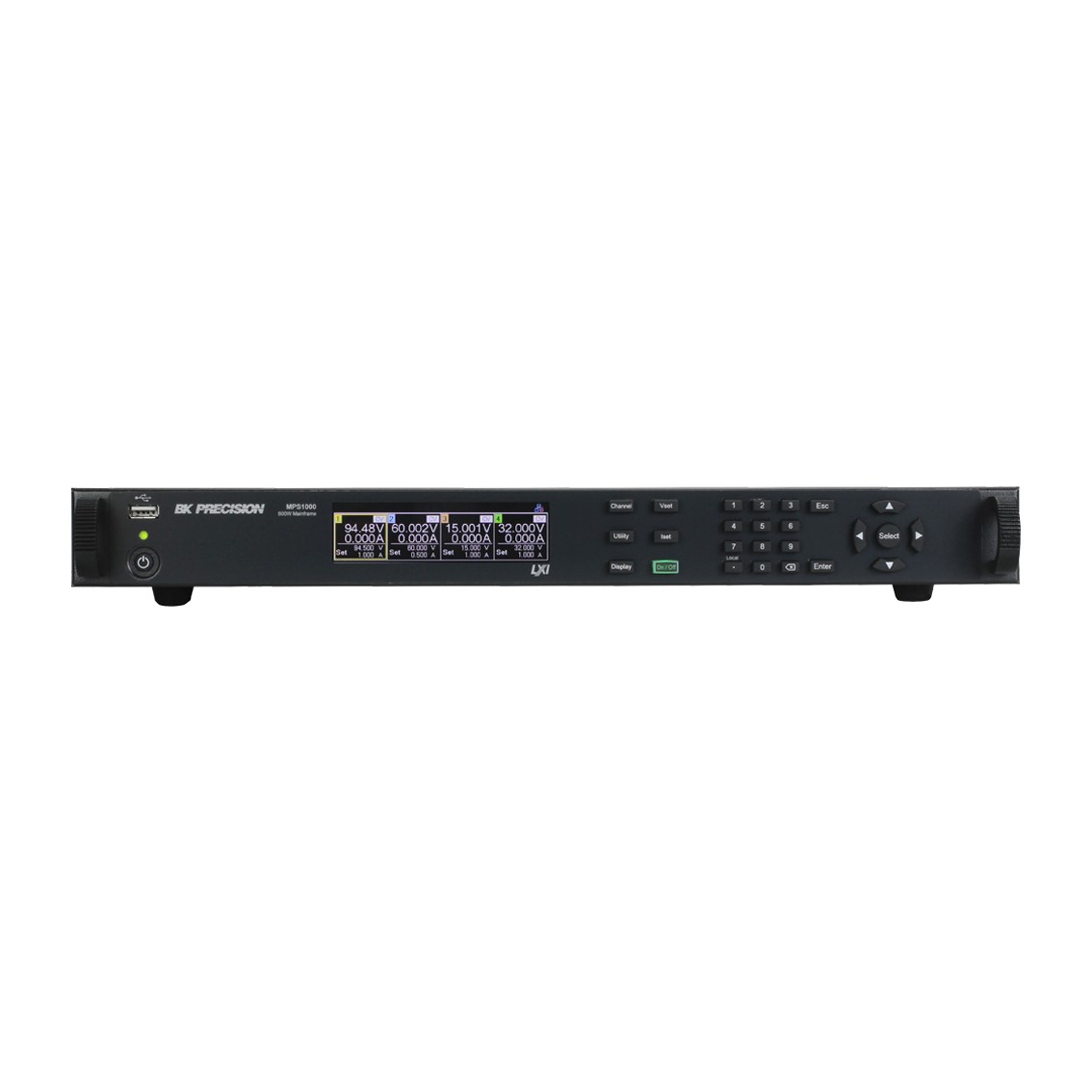 BK PRECISION MPS1000 600W DC파워서플라이메인프레임 (모듈러 구성필수)
