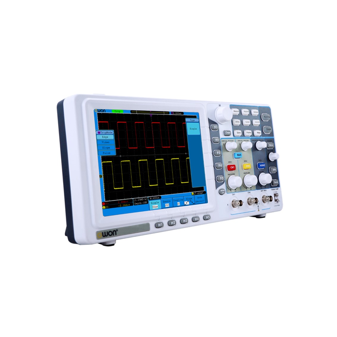 OWON SDS7072E  오실로스코프 2채널,70MHz,500MS,10K메모리,8인치