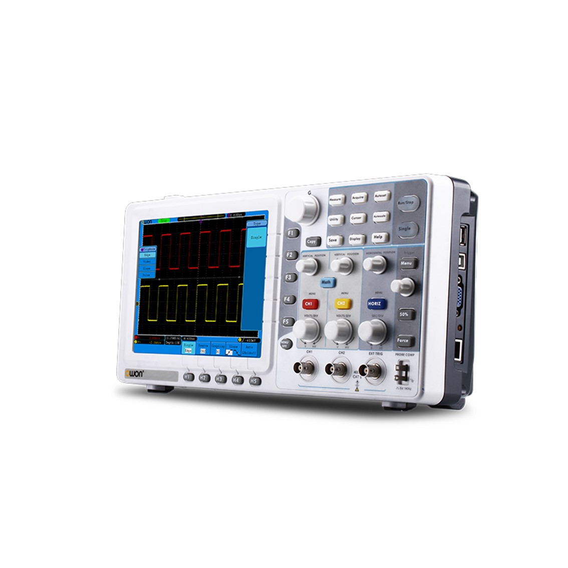 OWON SDS7072E  오실로스코프 2채널,70MHz,500MS,10K메모리,8인치