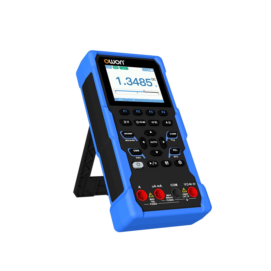 OWON HDS120  휴대용 오실로스코프 디지탈멀티미터 1MHz, 2.8인치
