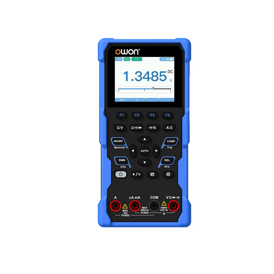 OWON HDS120  휴대용 오실로스코프 디지탈멀티미터 1MHz, 2.8인치