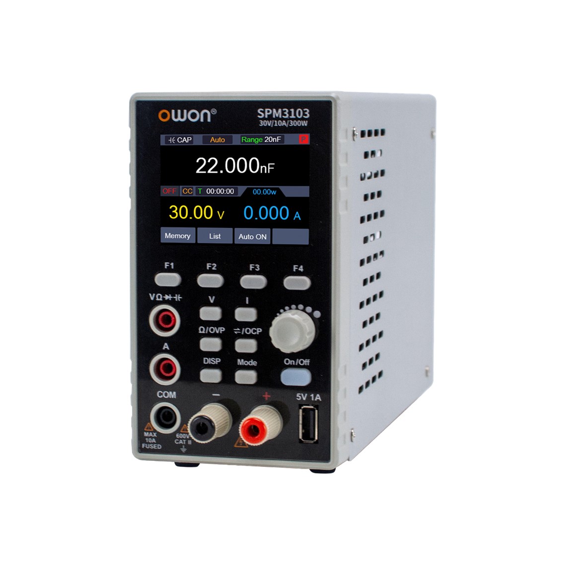 OWON SPM6053  DC파워서플라이 60V,5A,300W,10mV-1mA, 4.5 디지탈멀티미터