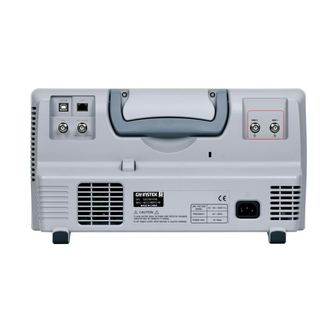 GWINSTEK MDO-2102AG   디지탈오실로스코프 2채널,100MHz,2GSa,20Mpts,8인치 스펙트럼아날라이저 25MHz AWG