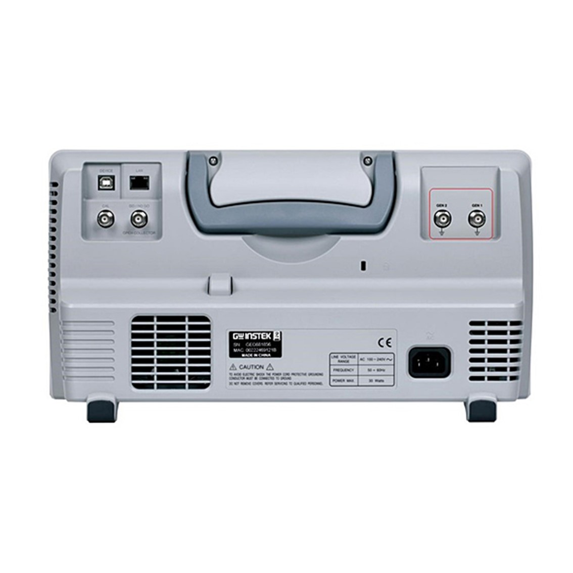 GWINSTEK MDO-2204EG  오실로스코프 4채널,200MHz,1GSa,10M 스펙트럼아날라이저,25M 함수발생기
