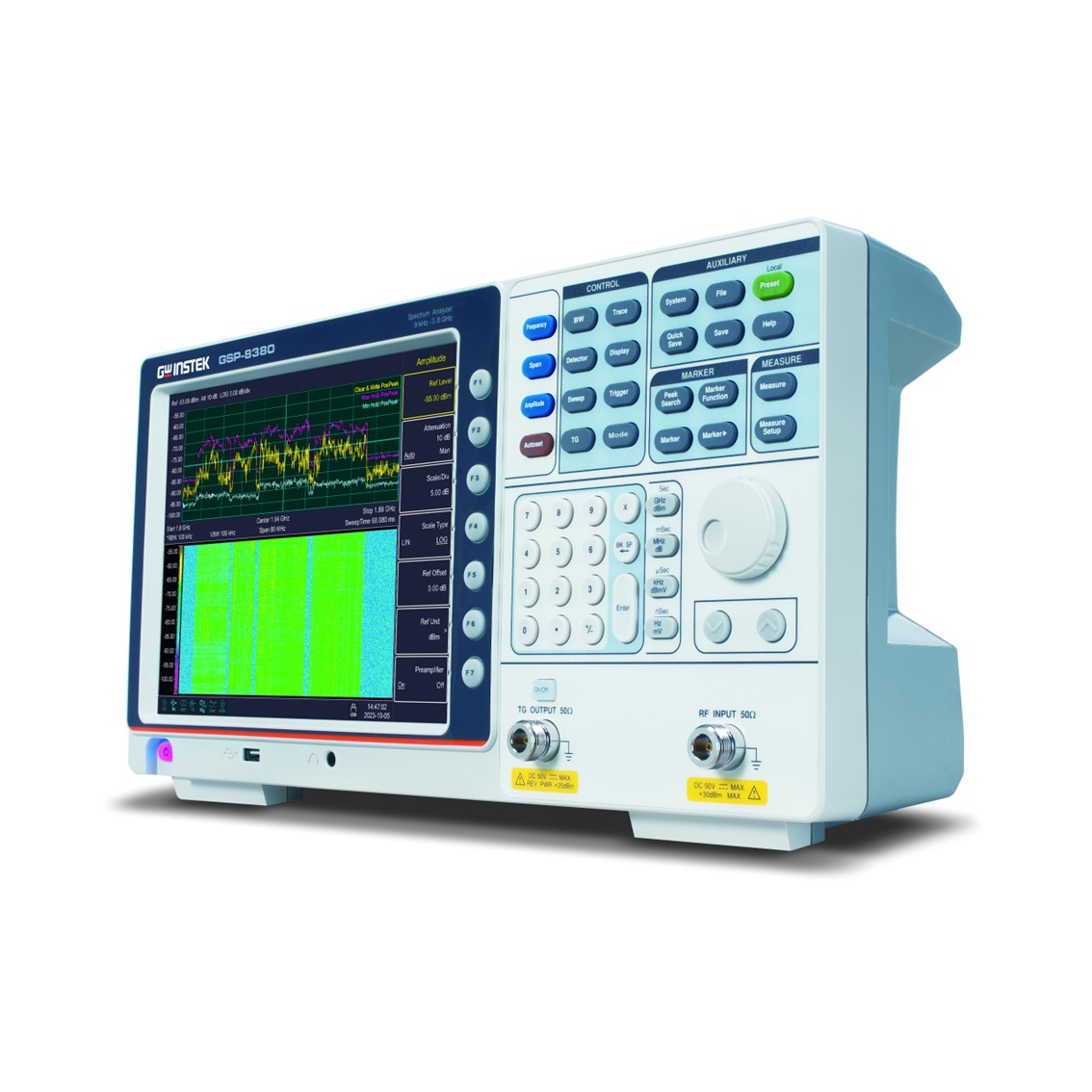 GWINSTEK GSP-8800  스펙트럼아날라이저 9KHz~8GHz,해상도1Hz,-160dBm