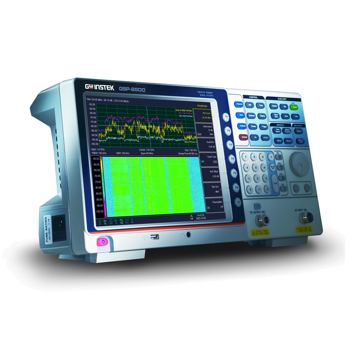GWINSTEK GSP-8800 TG  스펙트럼아날라이저 9KHz~8GHz,해상도1Hz,-160dBm