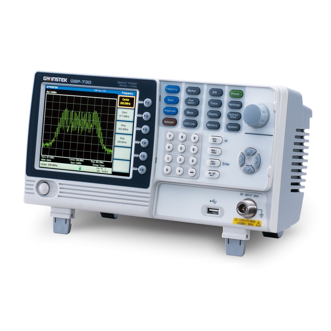 GWINSTEK GSP-730  9KHZ~3GHZ 스펙트럼아날라이저,스펙트럼분석기