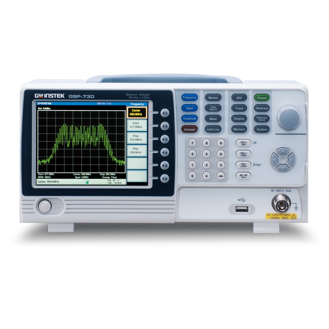 GWINSTEK GSP-730  9KHZ~3GHZ 스펙트럼아날라이저,스펙트럼분석기