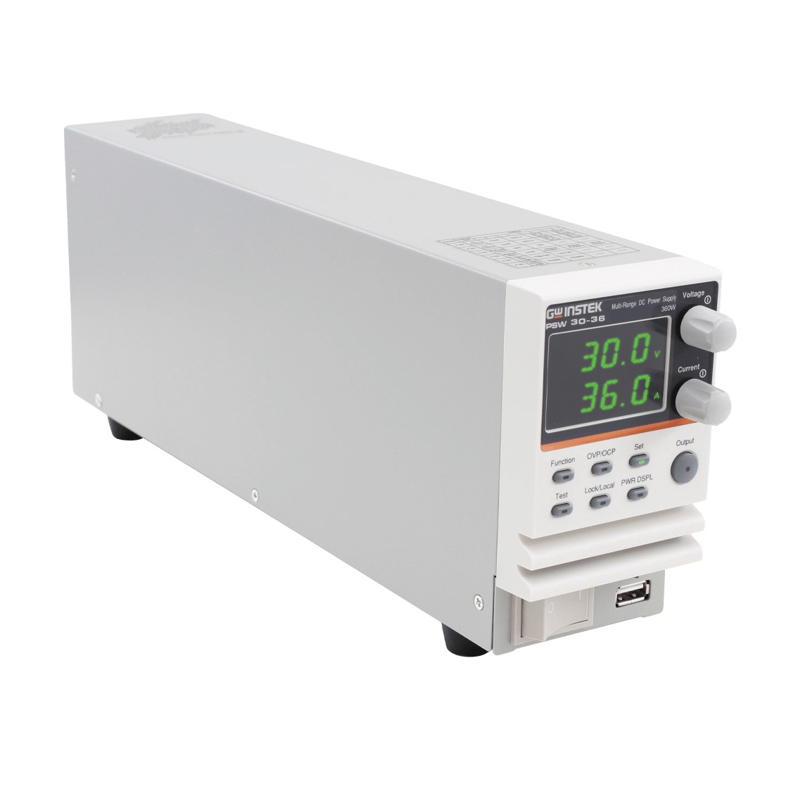 GWINSTEK PSW 250-4.5  DC파워서플라이 250V,4.5A,360W DC전원공급기
