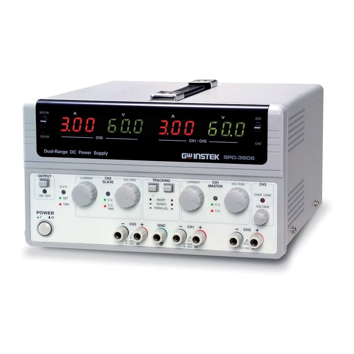 GWINSTEK SPD-3606  3채널 DC파워서플라이,DC전원공급기 30V,6A,120V,3A