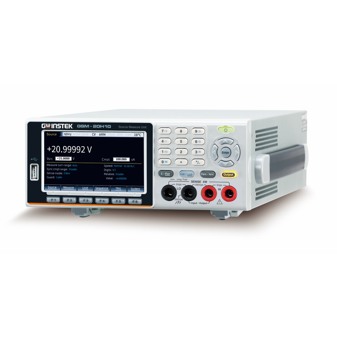 GWINSTEK GSM-20H10  정밀소스미터 ±210V,±1.05A,22W