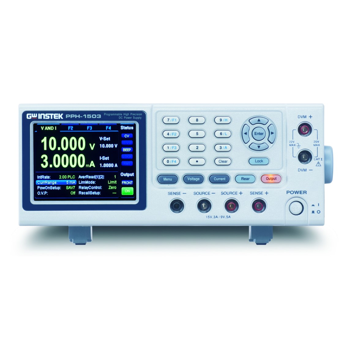 GWINSTEK PPH-1503D  2채널 DC파워서플라이 15V,9A,12V,1.5A,160W DC전원공급기
