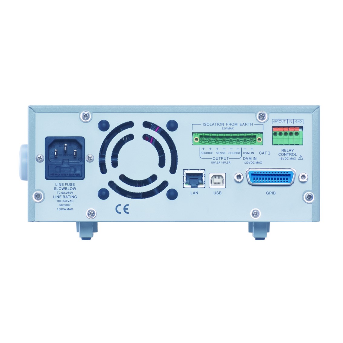 GWINSTEK PPH-1503D  2채널 DC파워서플라이 15V,9A,12V,1.5A,160W DC전원공급기