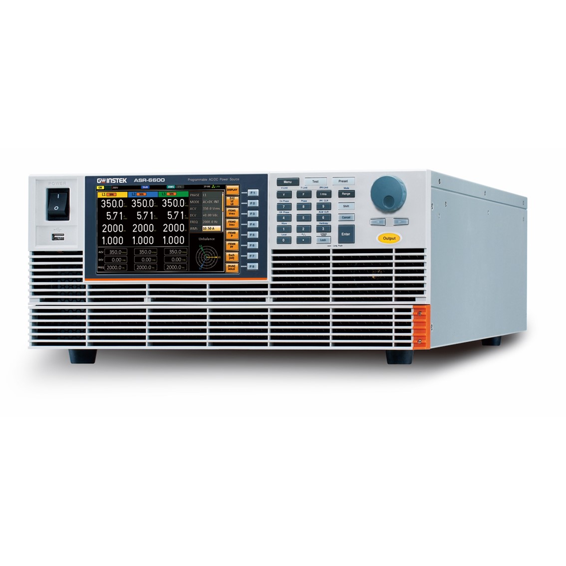 GWINSTEK ASR-6600  고성능 AC/DC파워서플라이 6kVA  AC,DC전원공급기 4U