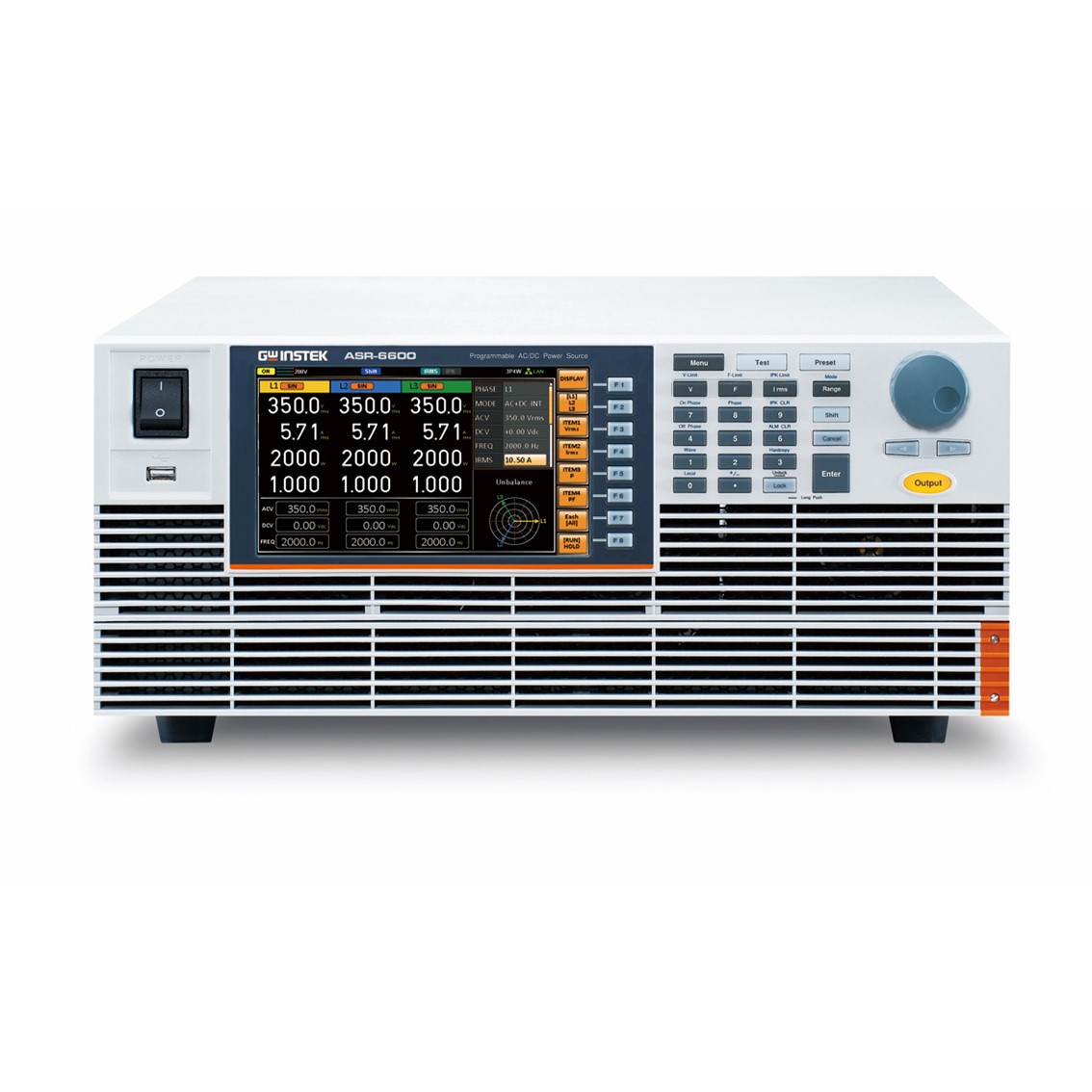 GWINSTEK ASR-6600  고성능 AC/DC파워서플라이 6kVA  AC,DC전원공급기 4U