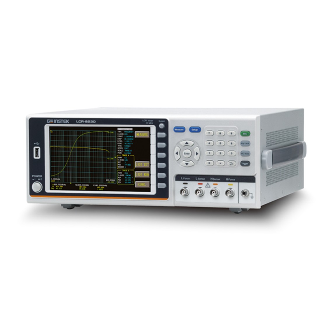 GWINSTEK LCR-8201 LCR미터 10Hz~1MHz 6 Digits, ±0.0007%