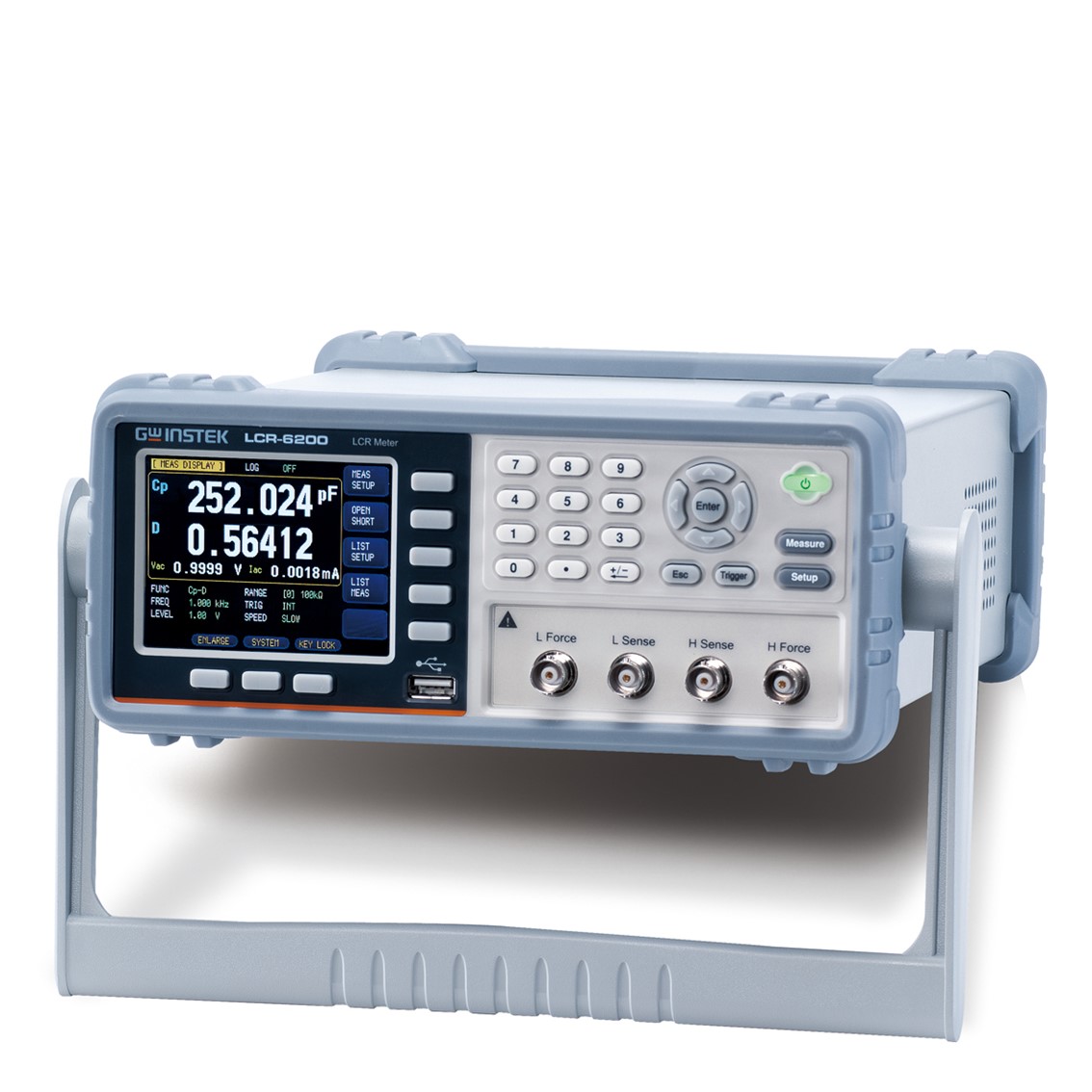 GWINSTEK LCR-6200  정밀LCR미터 10Hz~200kHz RS-232C, USB