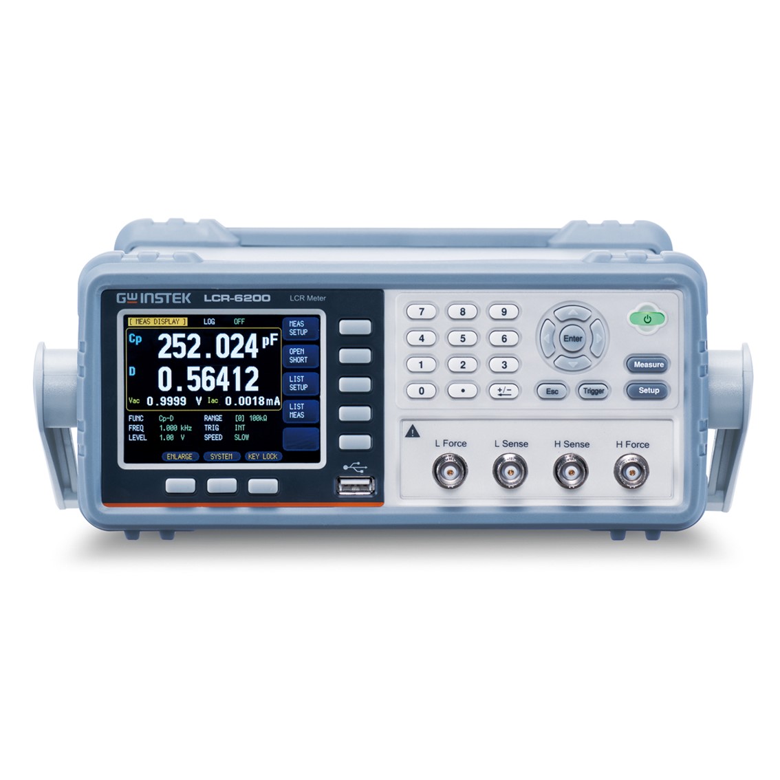 GWINSTEK LCR-6200  정밀LCR미터 10Hz~200kHz RS-232C, USB