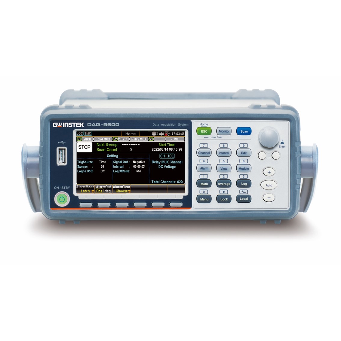 GWINSTEK DAQ-9600  데이타로거,데이타수집시스템 6.5 디지트 DMM