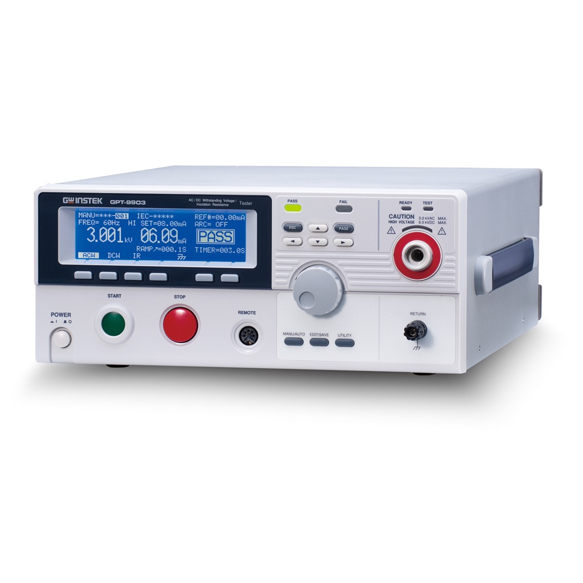 GWINSTEK GPT-9904  내전압시험기 AC,DC,IR,GB 500VA