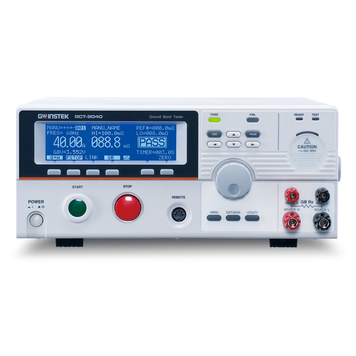 GWINSTEK GCT-9040  내전압테스터 AC 40A 내전압시험기
