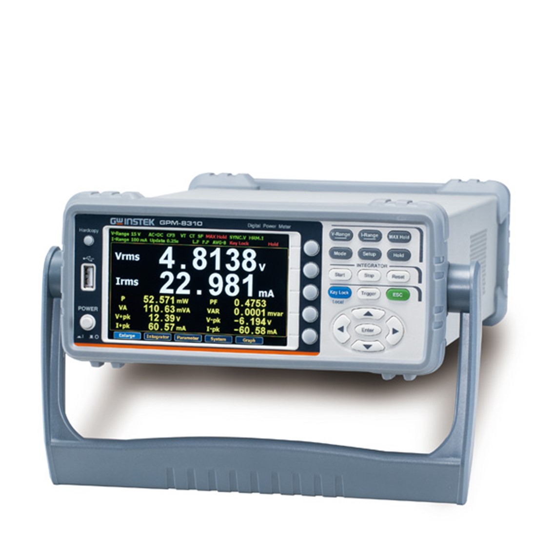 GWINSTEK GPM-8310  GPIB/DA4  AC/DC전력계, 디지털 파워 미터 RS232,USB,LAN,GPIB