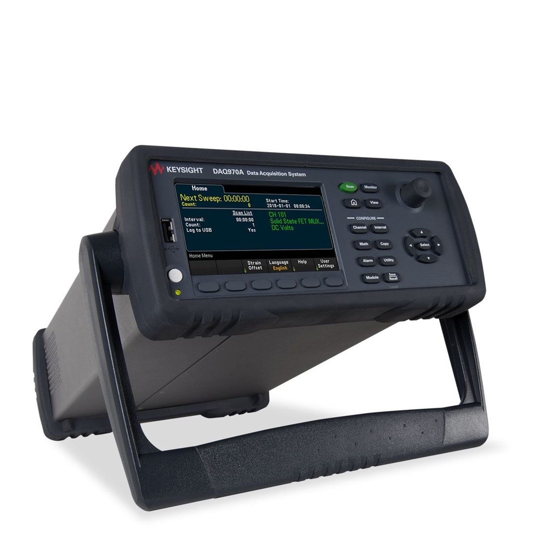KEYSIGHT DAQ973A  데이터 수집 시스템, 6.5디지트, 0.003%, USB, LAN, GPIB
