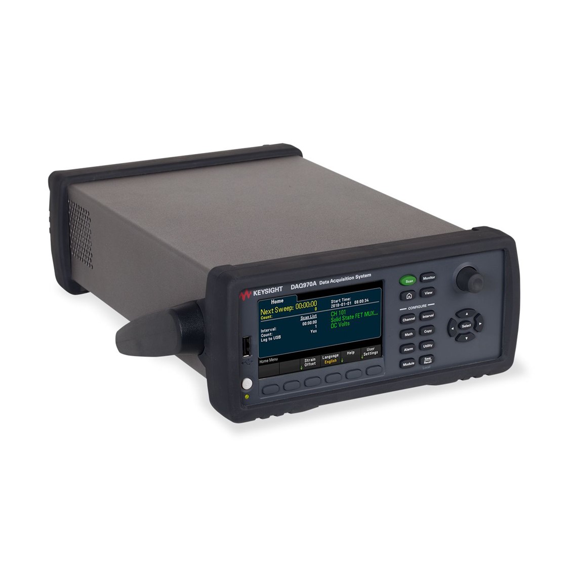 KEYSIGHT DAQ973A  데이터 수집 시스템, 6.5디지트, 0.003%, USB, LAN, GPIB