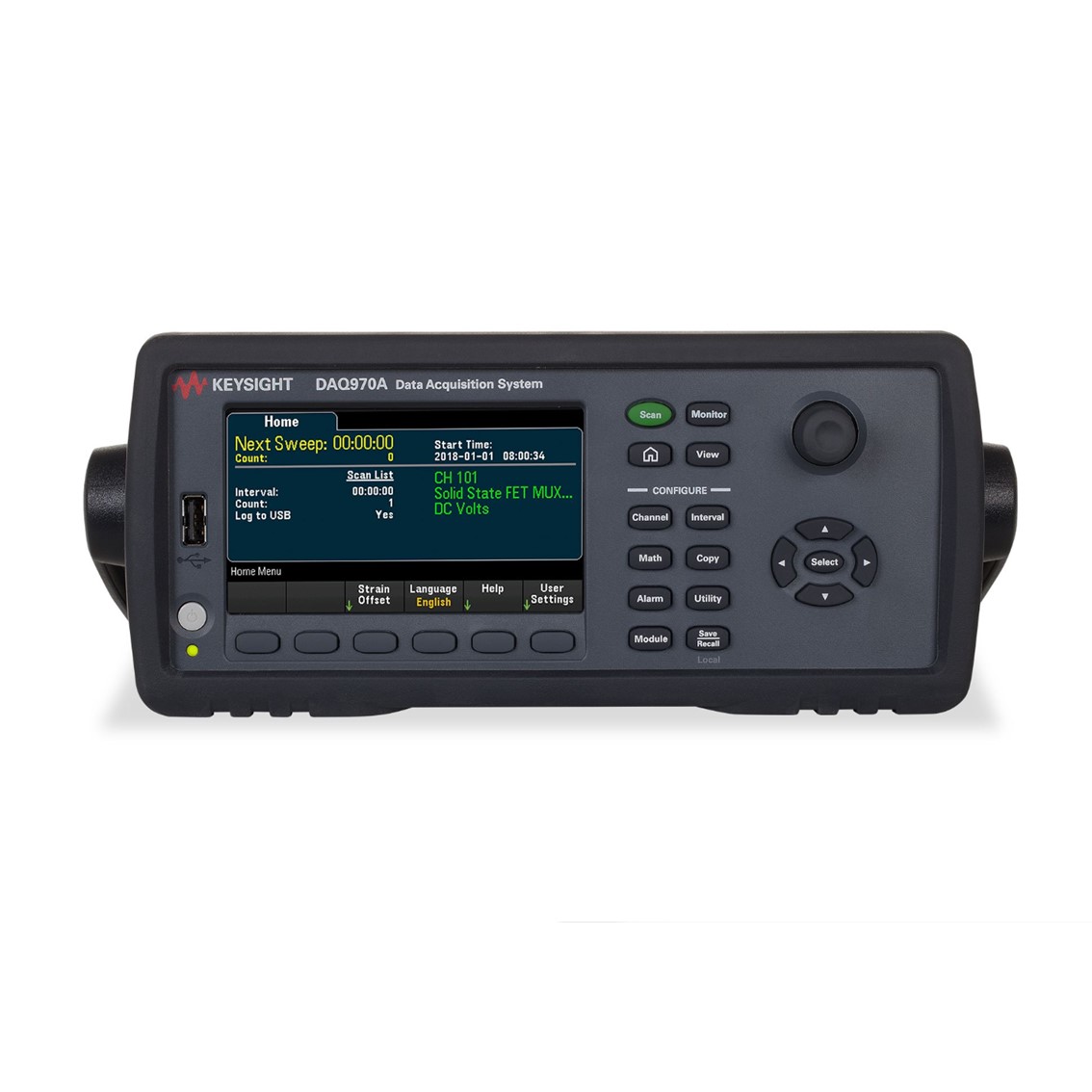 KEYSIGHT DAQ973A  데이터 수집 시스템, 6.5디지트, 0.003%, USB, LAN, GPIB