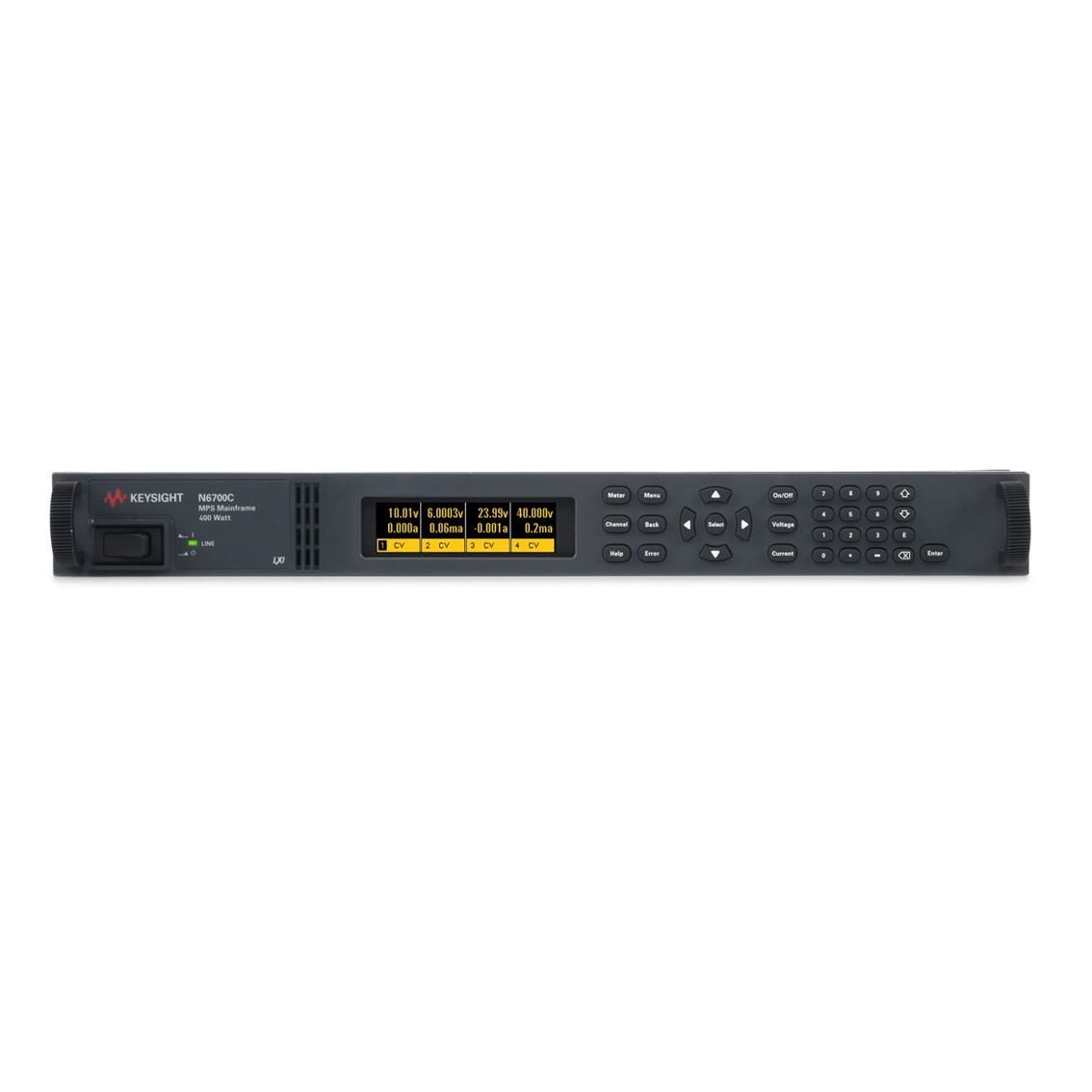 KEYSIGHT N6702C  DC파워서플라이 메인프레임 1200W,4슬롯 DC전원공급기