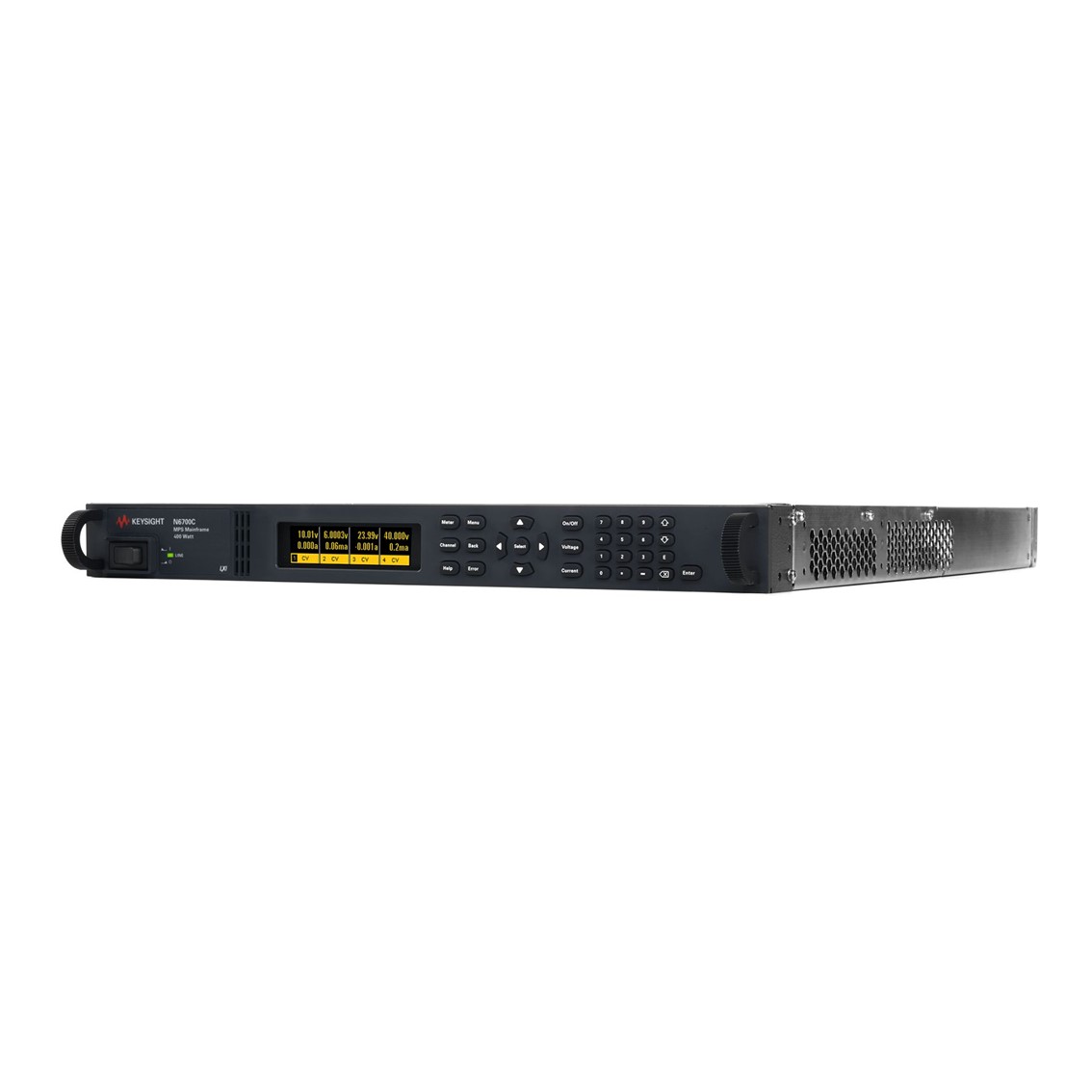 KEYSIGHT N6702C  DC파워서플라이 메인프레임 1200W,4슬롯 DC전원공급기