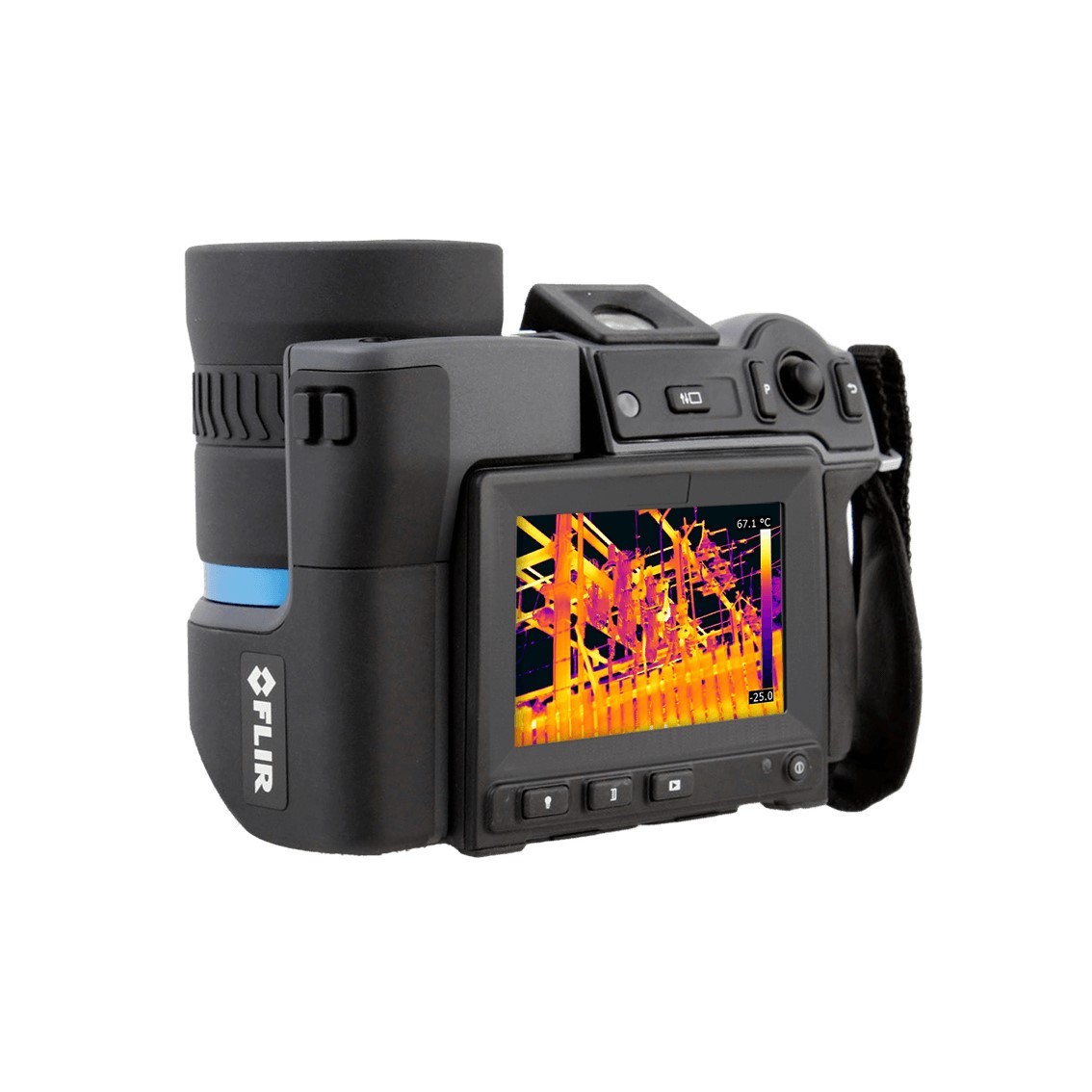 FLIR T1010(28도,45도) 전기안전관리 직무고시 열화상카메라 1024X768 IR, 2048X1536, -40°C~650C