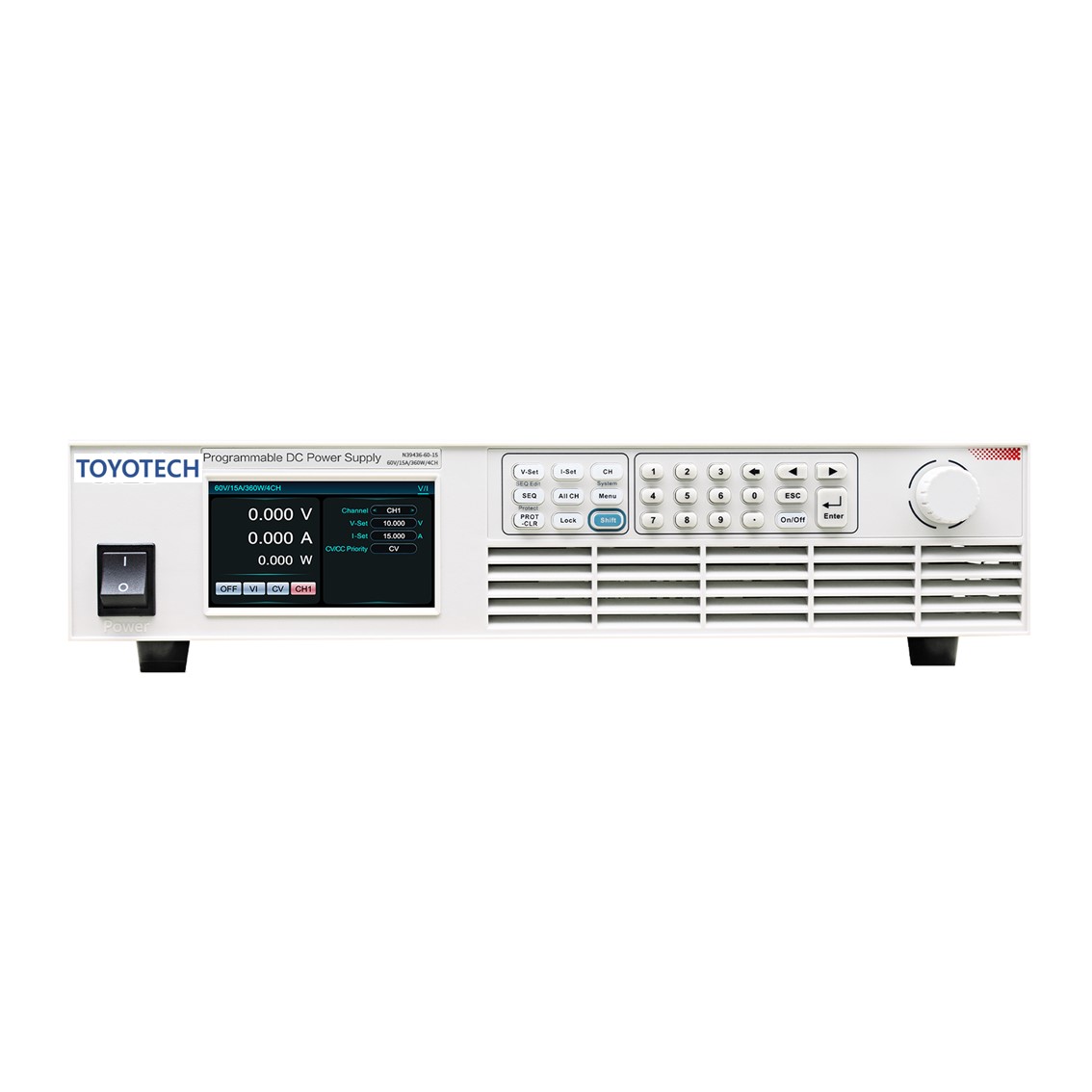 TOYOTECH N39420-60-10  4채널 DC파워서플라이 60V/10A/200W*4 DC전원공급기