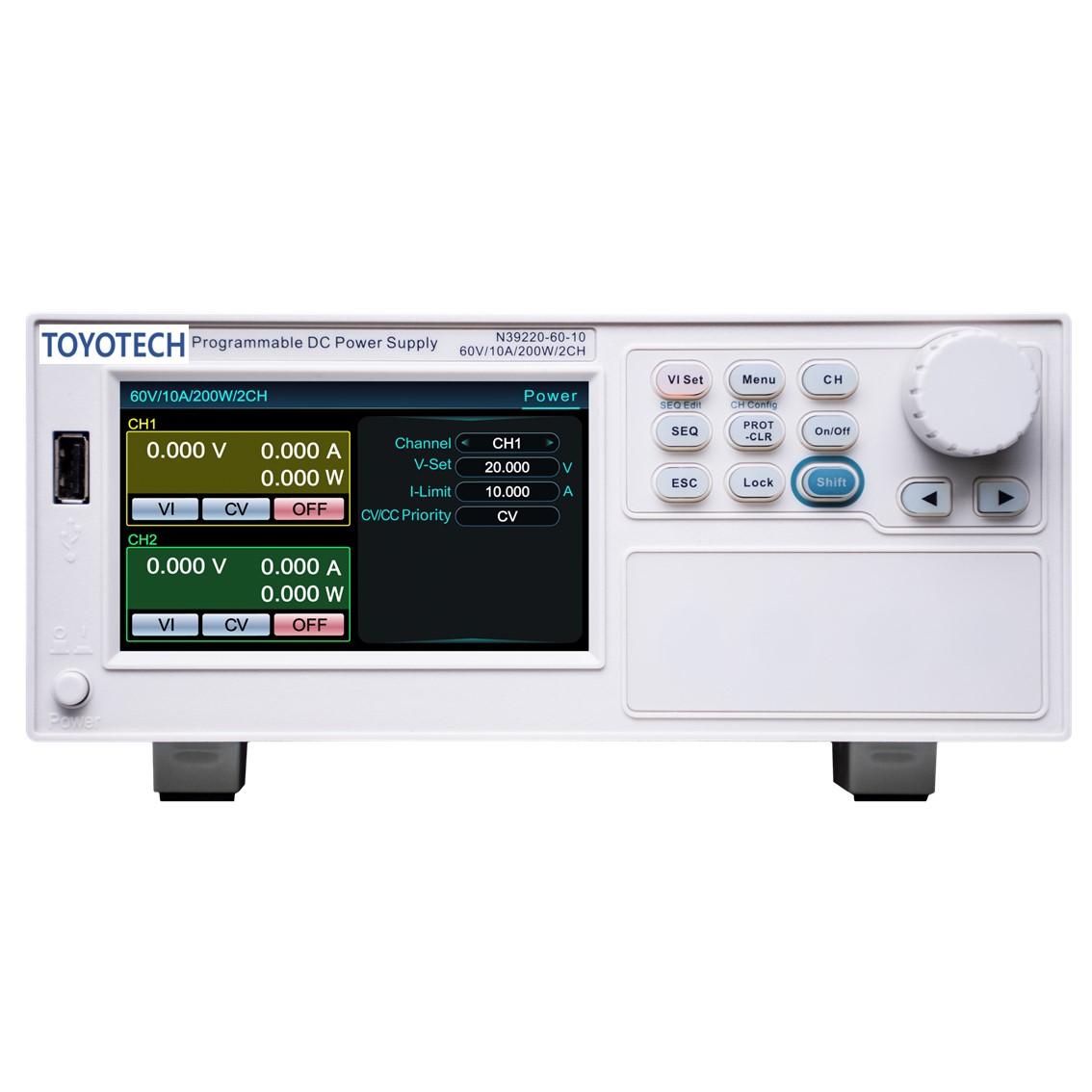 TOYOTECH N39260-150-08  2채널 DC파워서플라이 150V/8A/600W*2 DC전원공급기