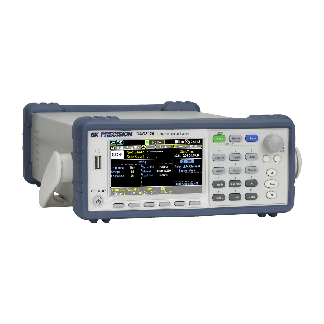 BK PRECISION DAQ3120  데이타로거,멀티미터 데이타수집