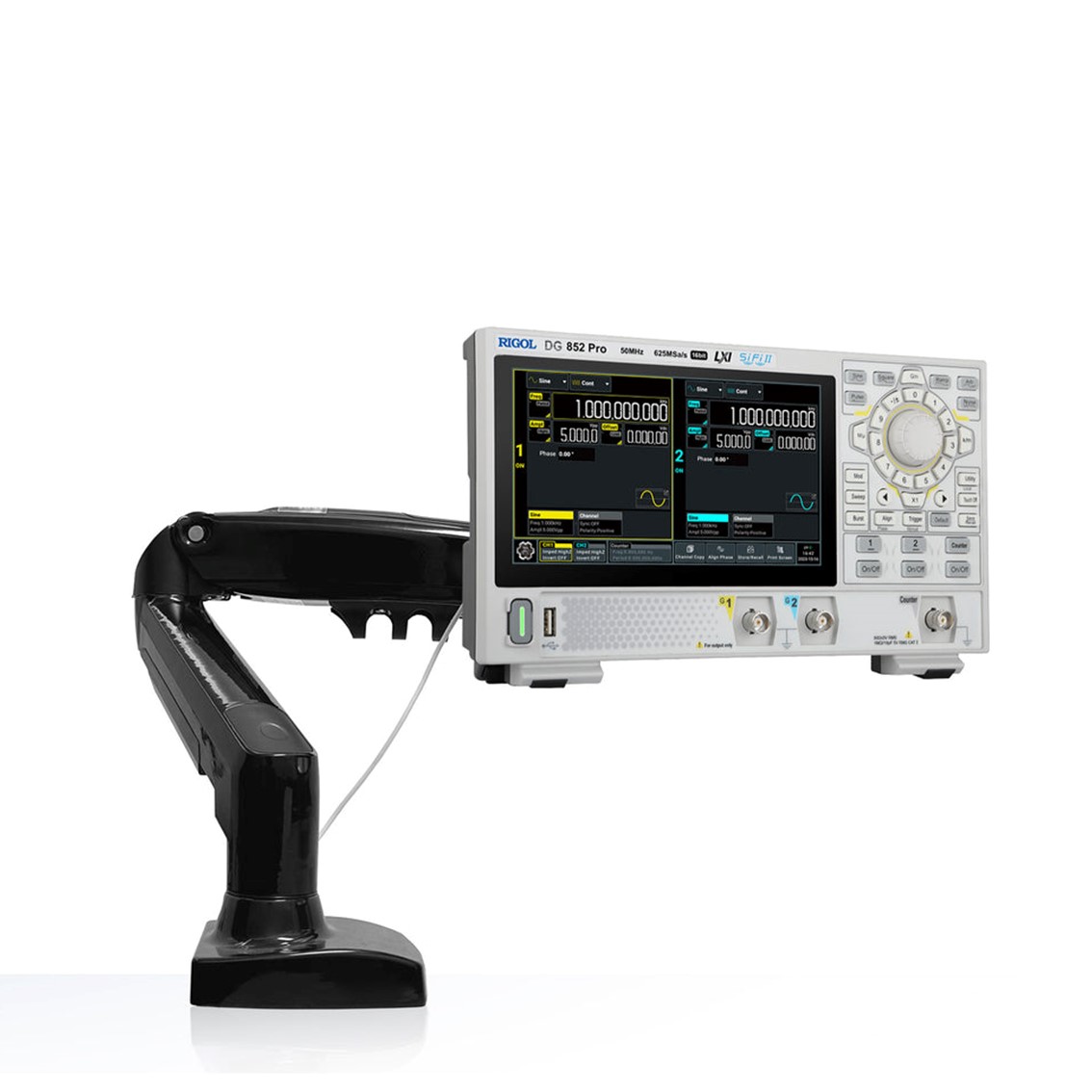 RIGOL DG821 Pro  25MHz, 625MSa/s, 16bit, 1CH 함수발생기, 임의파형발생기