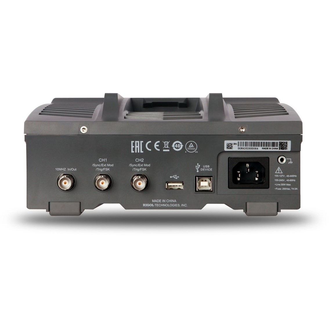 RIGOL DG812  10MHz, 2CH, 125MSa/s,16bit ,2Mpt 임의파형발생기, 함수발생기