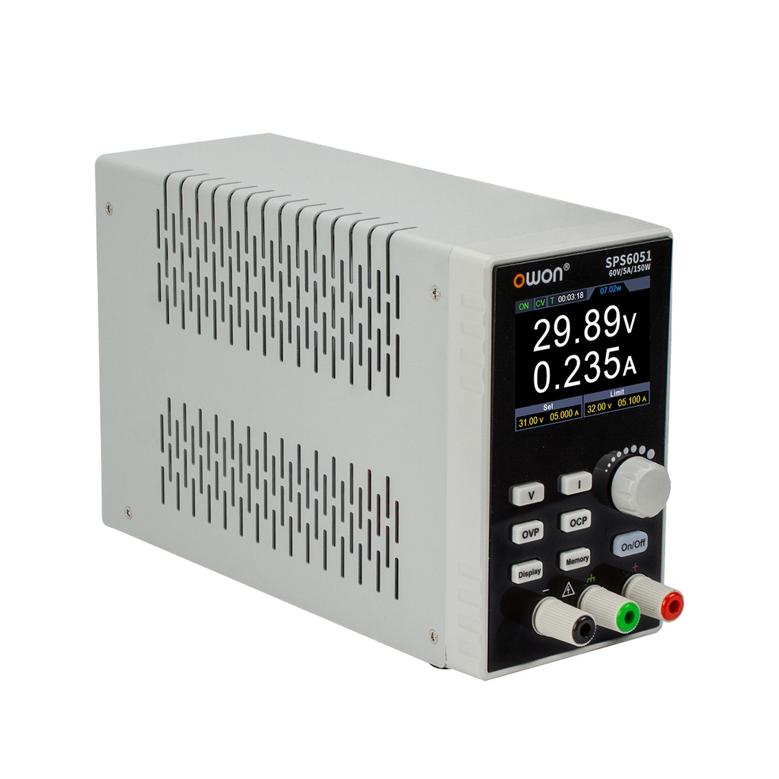 OWON SPS8081 DC파워서플라이 80V,8A,120W 해상도10mV-1mA, USB DC전원공급기
