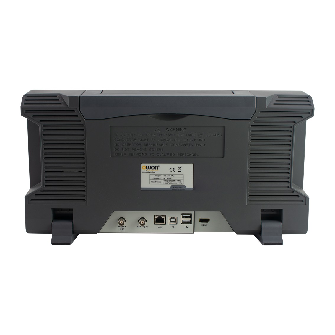 OWON FDS3102 2채널, 100MHz, 2.5GS/s 8비트 오실로스코프 파형발생기, 파워서플라이, 멀티미터