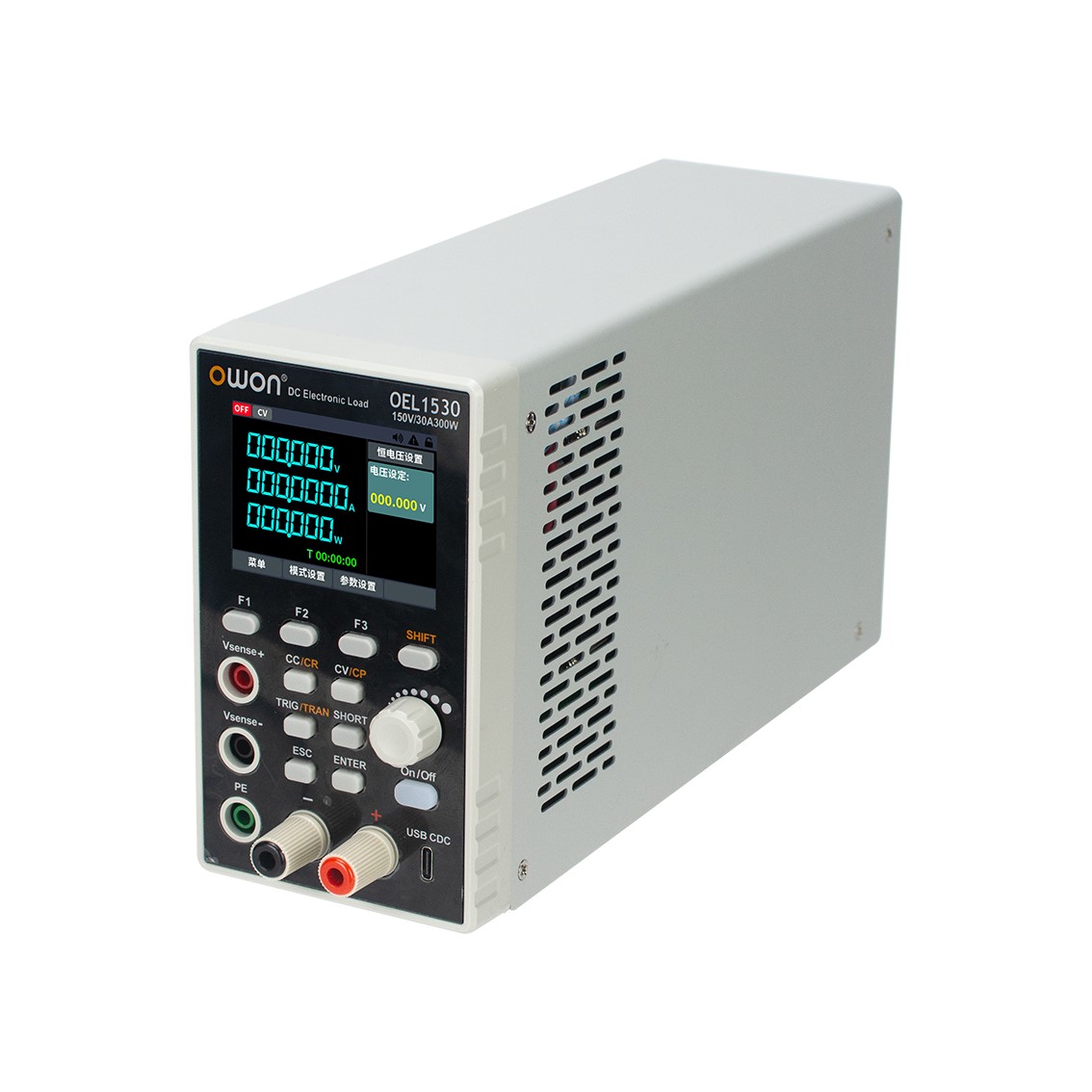 OWON OEL1515  DC전자로드 150V, 15A, 150W DC전자부하 RS232C, RS485